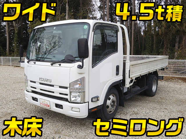 ISUZU Elf Flat Body PKG-NPR75N 2008 195,550km