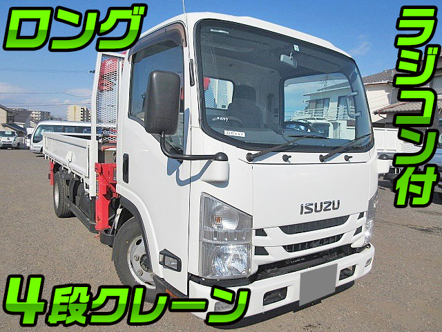 ISUZU Elf Truck (With 4 Steps Of Cranes) TRG-NMR85AR 2015 73,000km