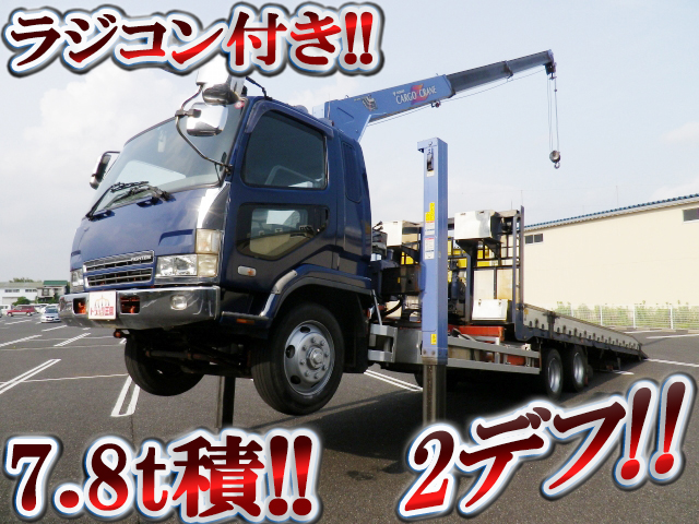 MITSUBISHI FUSO Fighter Self Loader (With 3 Steps Of Cranes) KL-FQ61FS 2004 440,187km