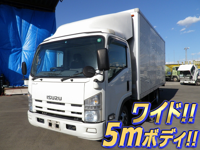 ISUZU Elf Aluminum Van BKG-NPR85AN 2008 113,712km