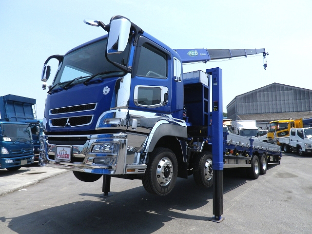 MITSUBISHI FUSO Super Great Self Loader (With 5 Steps Of Cranes) LKG-FS50VZ 2011 55,677km