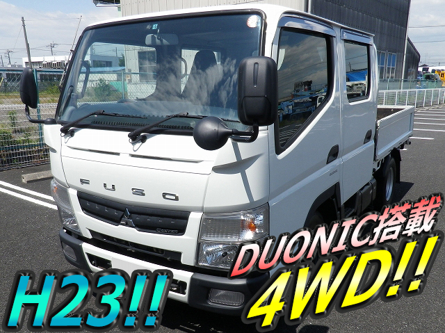 MITSUBISHI FUSO Canter Guts Double Cab SKG-FDA00 2011 61,612km