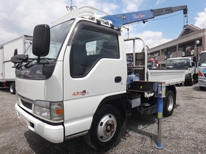 ISUZU Elf Truck (With 3 Steps Of Cranes) KR-NKR81E 2004 192,439km_1