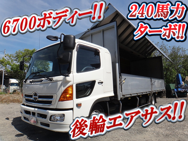 HINO Ranger Aluminum Wing BDG-FD8JMWG 2007 582,781km