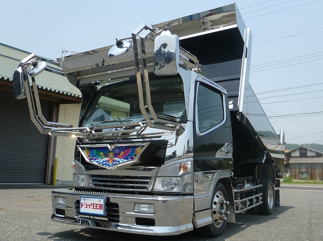 MITSUBISHI FUSO Canter Deep Dump PDG-FE71DD 2009 37,839km