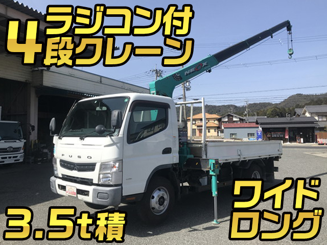 MITSUBISHI FUSO Canter Truck (With 4 Steps Of Cranes) TKG-FEB80 2012 103,374km