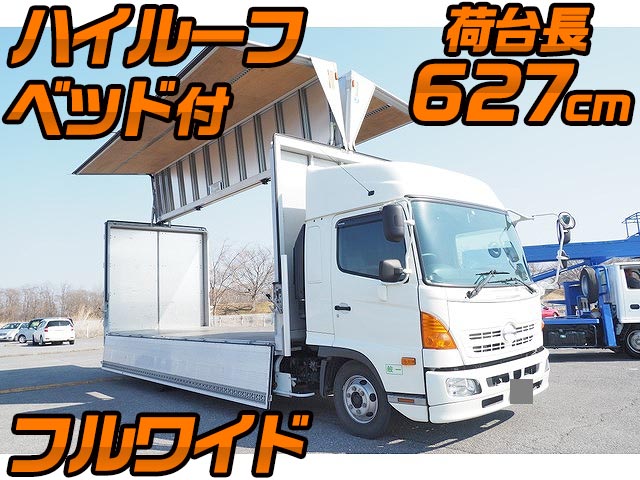 HINO Ranger Aluminum Wing TPG-FD7JLAA 2017 229,805km