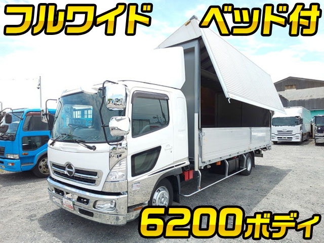 HINO Ranger Aluminum Wing BKG-FD7JLYA 2008 864,802km