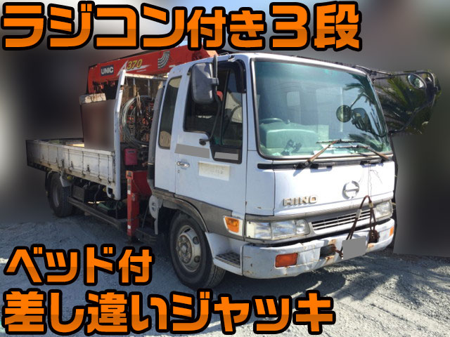 HINO Ranger Truck (With 3 Steps Of Unic Cranes) KC-FD2JKBA 1996 384,322km