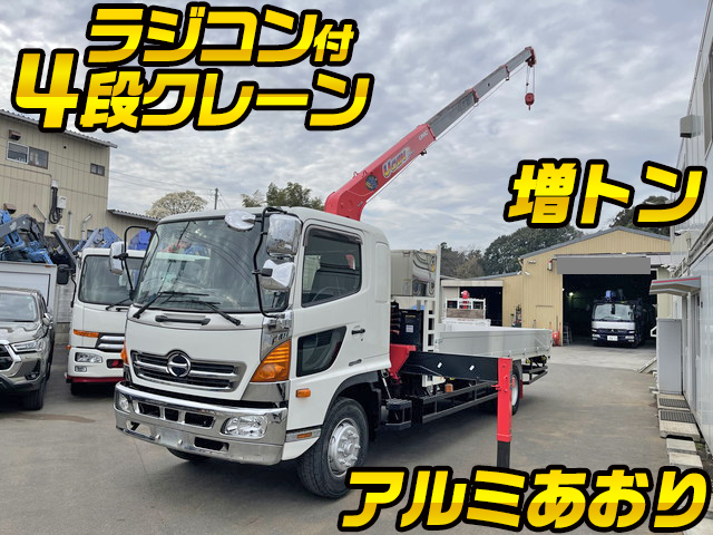 HINO Ranger Truck (With 4 Steps Of Cranes) LKG-FE7JMAA 2010 231,359km
