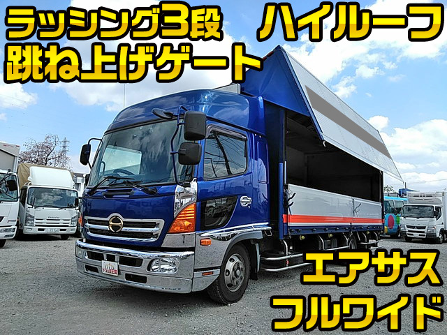 HINO Ranger Aluminum Wing TKG-FD7JLAG 2013 729,836km