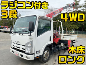 ISUZU Elf Truck (With 3 Steps Of Unic Cranes) SDG-NMS85AR 2012 205,579km_1
