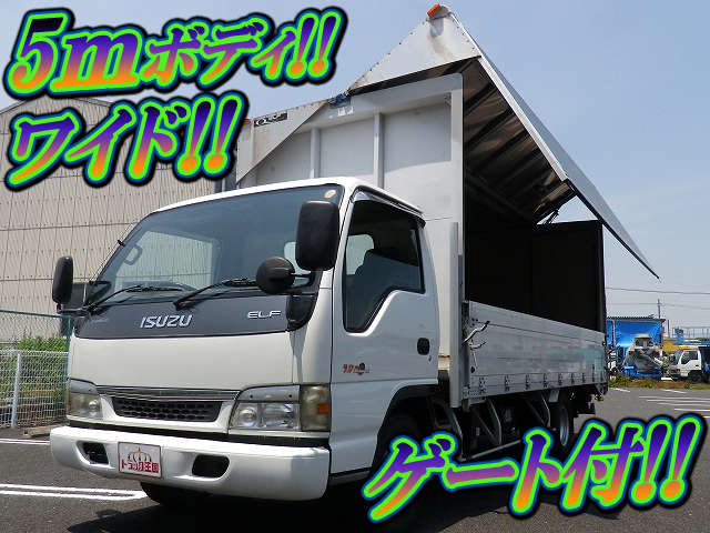 ISUZU Elf Aluminum Wing KR-NPR72PAV 2002 154,769km