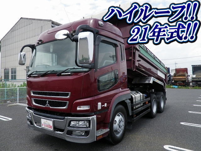 MITSUBISHI FUSO Super Great Dump BDG-FV50JX 2009 215,728km