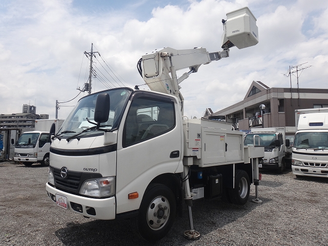 HINO Dutro Cherry Picker BKG-XZU304X 2011 47,449km