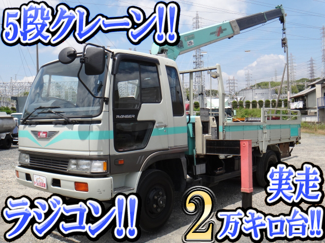 HINO Ranger Truck (With 5 Steps Of Cranes) U-FD3HGAK 1992 21,933km