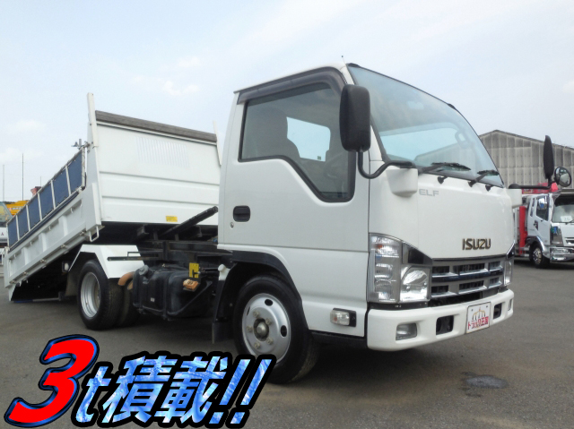 ISUZU Elf Loader Dump BKG-NKR85AN 2010 27,556km