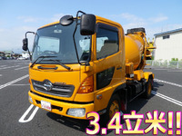 HINO Ranger Mixer Truck KK-FC1JCEA 2002 196,365km_1