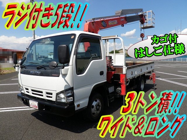 ISUZU Elf Truck (With 5 Steps Of Unic Cranes) PB-NPR81AR 2006 77,027km