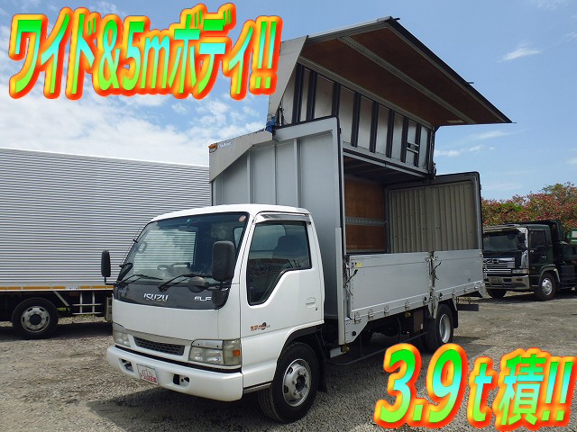 ISUZU Elf Aluminum Wing KR-NPR72PR 2004 238,450km