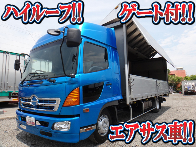 HINO Ranger Aluminum Wing PB-FD8JLFG 2005 639,000km