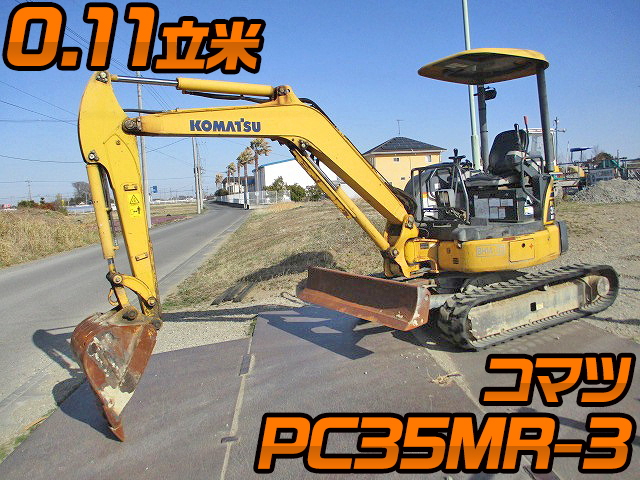 KOMATSU Others Mini Excavator PC35MR-3 2014 4,949h