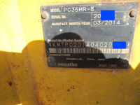 KOMATSU Others Mini Excavator PC35MR-3 2014 4,949h_19