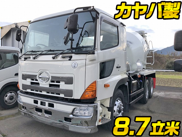 HINO Profia Mixer Truck QKG-FS1AKAA 2013 11,121km