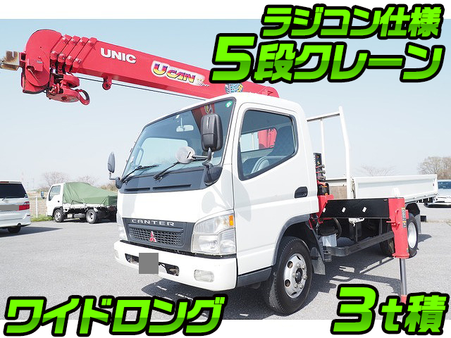 MITSUBISHI FUSO Canter Truck (With 5 Steps Of Cranes) KK-FE83EEN 2003 20,000km