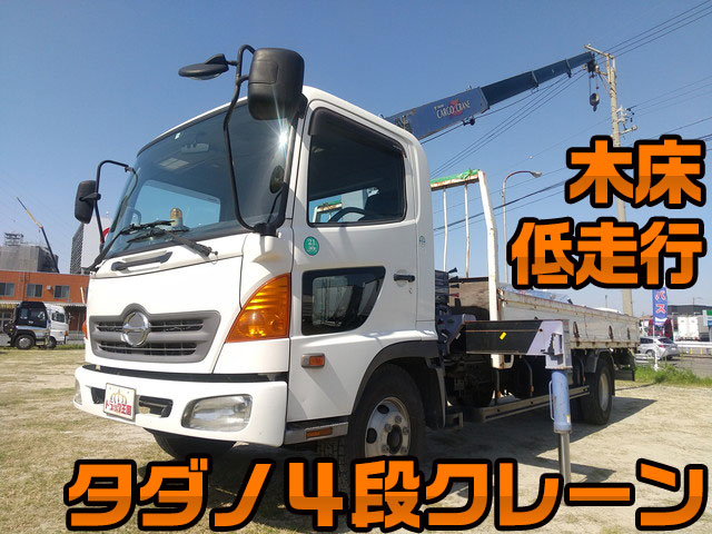 HINO Ranger Truck (With 4 Steps Of Cranes) ADG-FC7JKWA 2006 73,279km