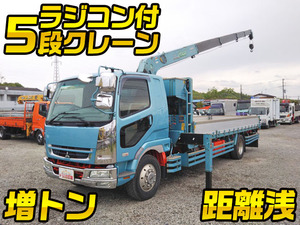 MITSUBISHI FUSO Fighter Truck (With 5 Steps Of Cranes) PDG-FK65FZ 2008 158,468km_1