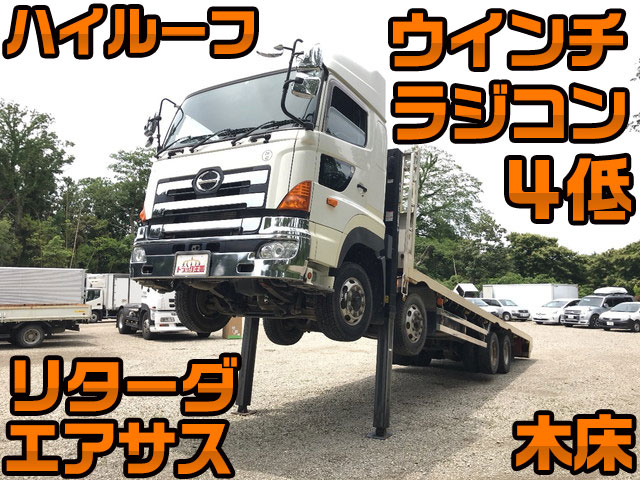 HINO Profia Self Loader BKG-FW1EXYG 2010 99,042km