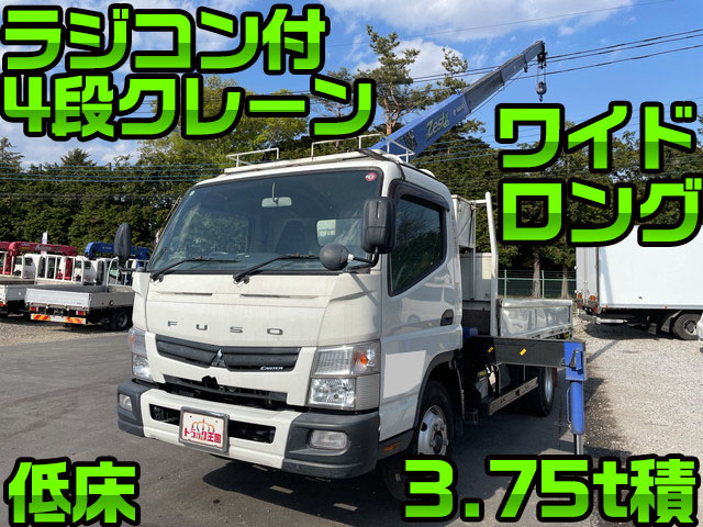 MITSUBISHI FUSO Canter Truck (With 4 Steps Of Cranes) TKG-FEB90 2014 397,432km