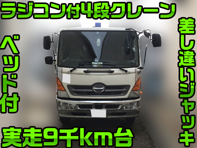 HINO Ranger Truck (With 4 Steps Of Cranes) TKG-FD9JLAA 2016 9,126km