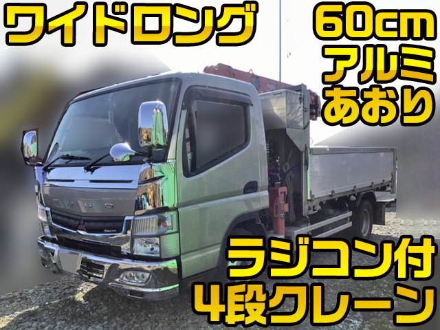 MITSUBISHI FUSO Canter Truck (With 4 Steps Of Cranes) TKG-FEB50 2015 183,729km