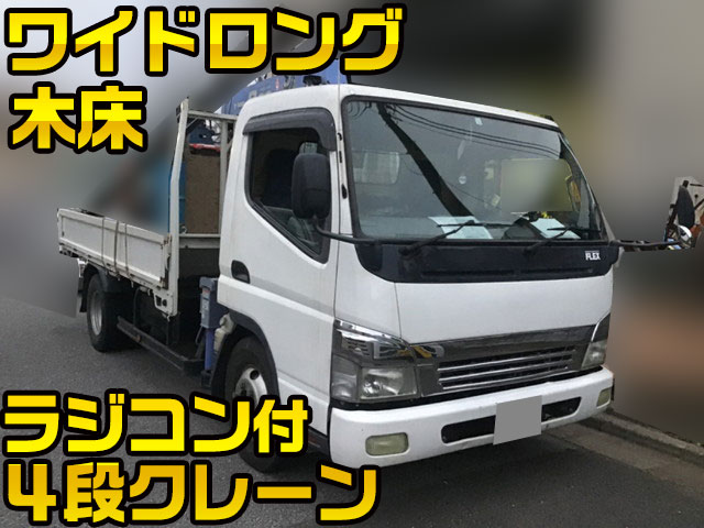MITSUBISHI FUSO Canter Truck (With 4 Steps Of Cranes) PA-FE83DEN 2007 238,924km
