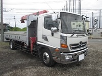 HINO Ranger Truck (With 4 Steps Of Cranes) BKG-GD7JLYA 2009 514,000km_2