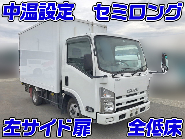 ISUZU Elf Refrigerator & Freezer Truck BKG-NLR85AN 2007 89,049km