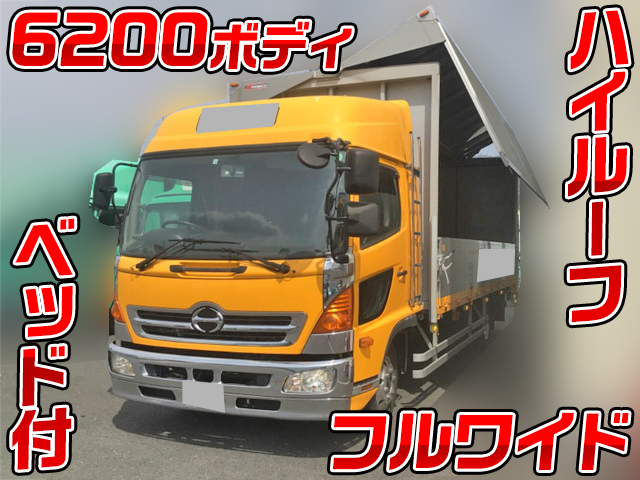 HINO Ranger Aluminum Wing TPG-FD7JLAA 2016 210,072km