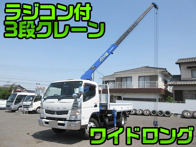 MITSUBISHI FUSO Canter Truck (With 3 Steps Of Cranes) TKG-FEB50 2016 99,000km