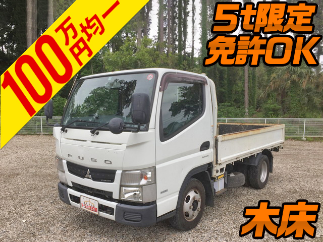 MITSUBISHI FUSO Canter Flat Body TKG-FBA20 2014 60,636km