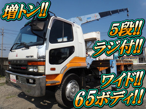 MITSUBISHI FUSO Fighter Truck (With 5 Steps Of Cranes) U-FM656M 1994 89,868km_1