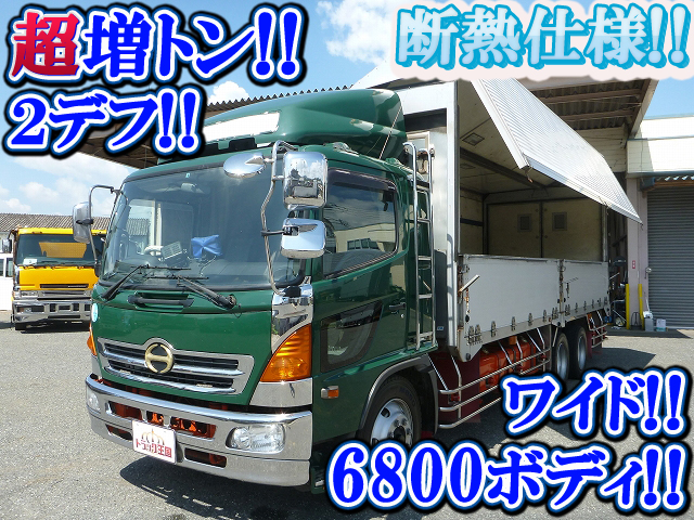 HINO Ranger Aluminum Wing KS-GK8JRFA 2005 520,388km