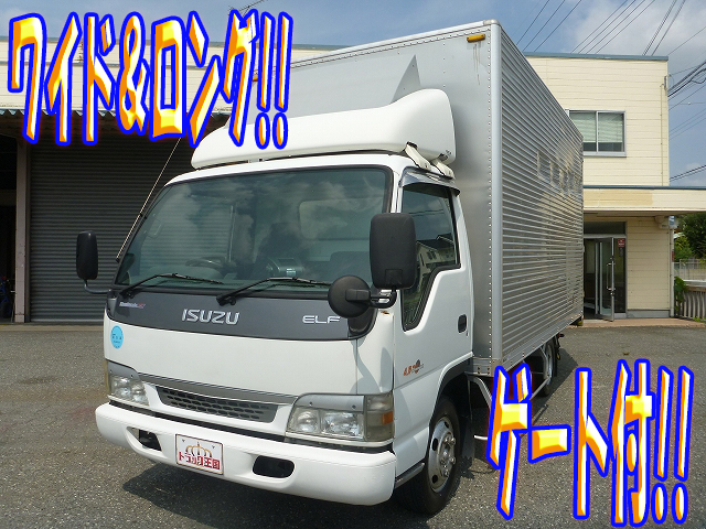 ISUZU Elf Aluminum Van KR-NPR81LV 2002 273,008km