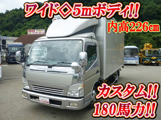 MITSUBISHI FUSO Canter Aluminum Van KK-FE82DG 2004 181,442km