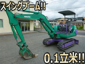 KOMATSU  Mini Excavator PC30-7E 1996 1,613h_1