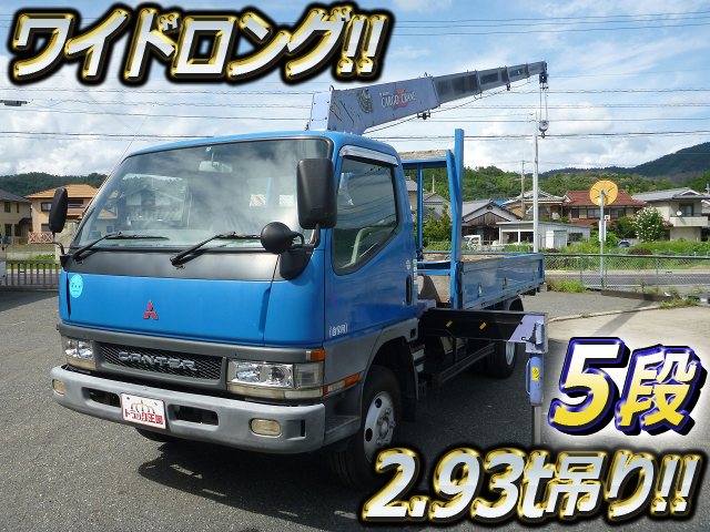 MITSUBISHI FUSO Canter Truck (With 5 Steps Of Cranes) KK-FE63EEV 2001 67,171km