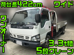 Elf Truck (With 5 Steps Of Unic Cranes)