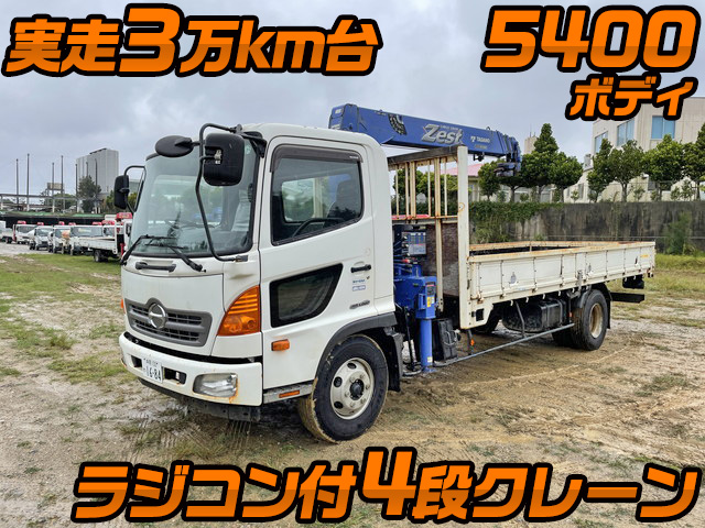 HINO Ranger Truck (With 4 Steps Of Cranes) SDG-FC9JKAP 2015 33,154km