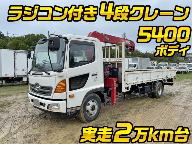 HINO Ranger Truck (With 4 Steps Of Unic Cranes) SDG-FC9JKAP 2017 23,650km